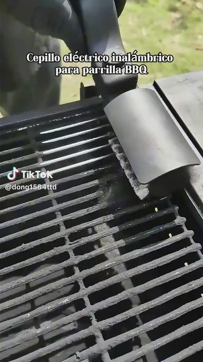Cepillo Giratorio para Limpiar la Parrilla