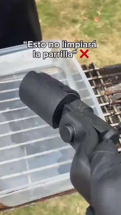 Cepillo Giratorio para Limpiar la Parrilla