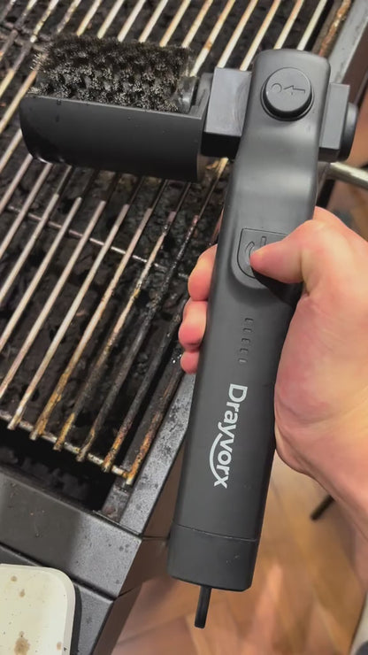 Cepillo Giratorio para Limpiar la Parrilla